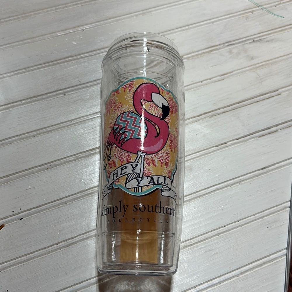 Tervis, Tumbler simply, southern flamingo, water bottle, without lead